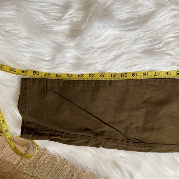 LOFT army olive green cargo pants 4 - Picture 6 of 6